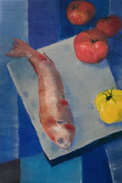 Fish and tomatoes