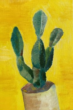Cactus on Yellow (Part 3/3)